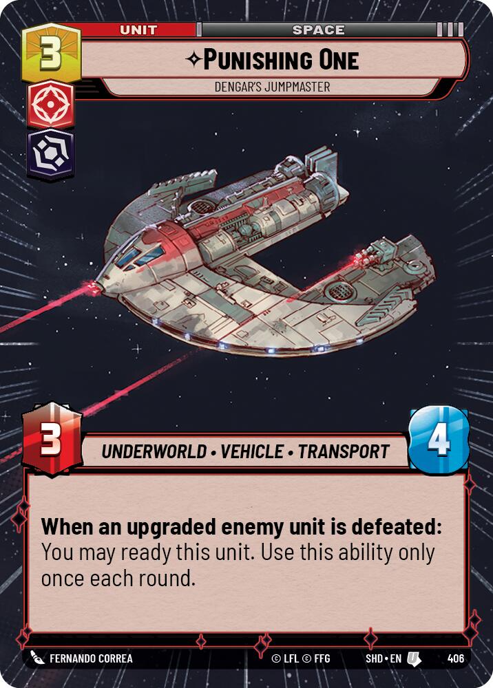 Punishing One – Dengar’s JumpMaster (406) (Hyperspace) (406) [Shadows of the Galaxy]