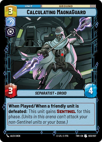 Calculating MagnaGuard (033/257) (033/257) [Twilight of the Republic]