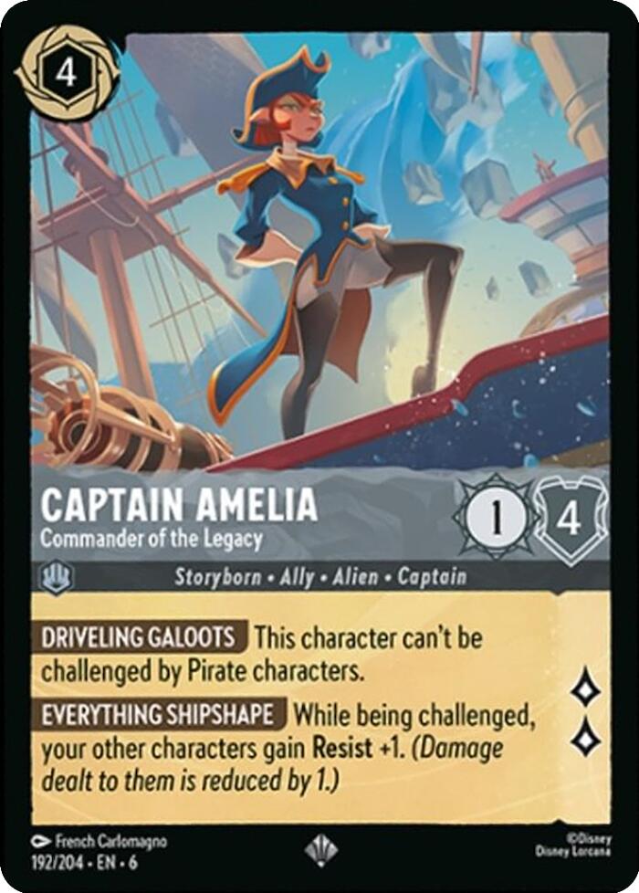 Captain Amelia – Commander of the Legacy (192/204) [Azurite Sea]