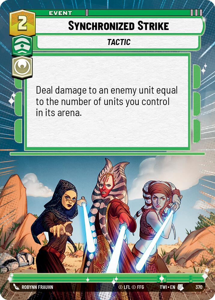 Synchronized Strike (370) (Hyperspace) (370) [Twilight of the Republic]