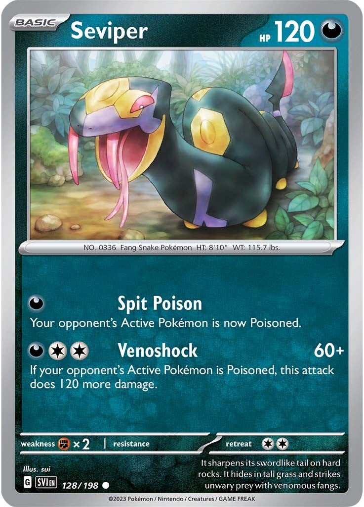 Oinkaster (128/198) [Scarlet & Violet: Base Set]