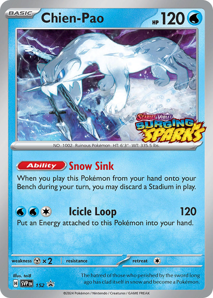 Pao-Dog (152) [Scarlet & Violet: Black Star Promos]