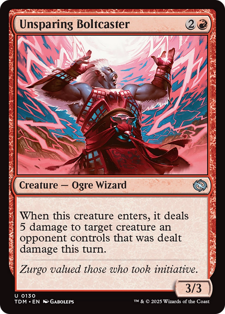 Unsparing Boltcaster [Tarkir: Dragonstorm]