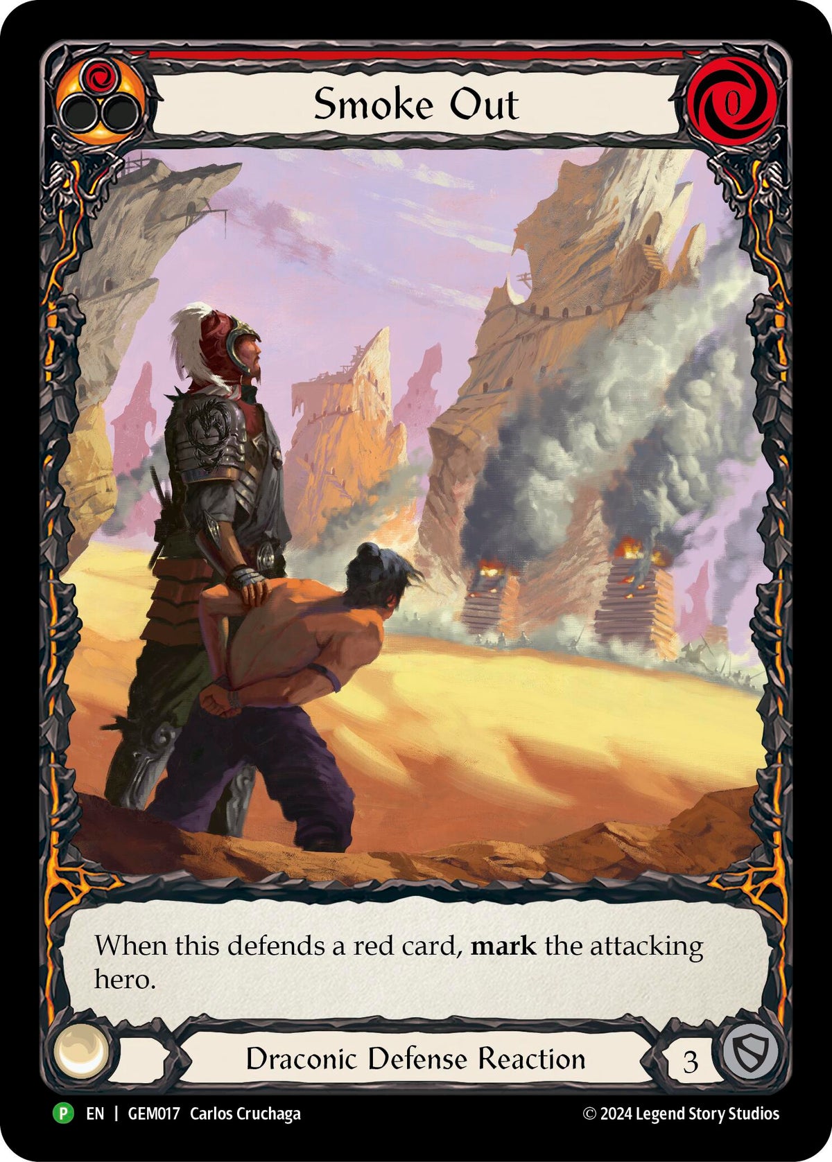 Smoke Out (Red) [GEM017] (GEM Pack 1) Rainbow Foil