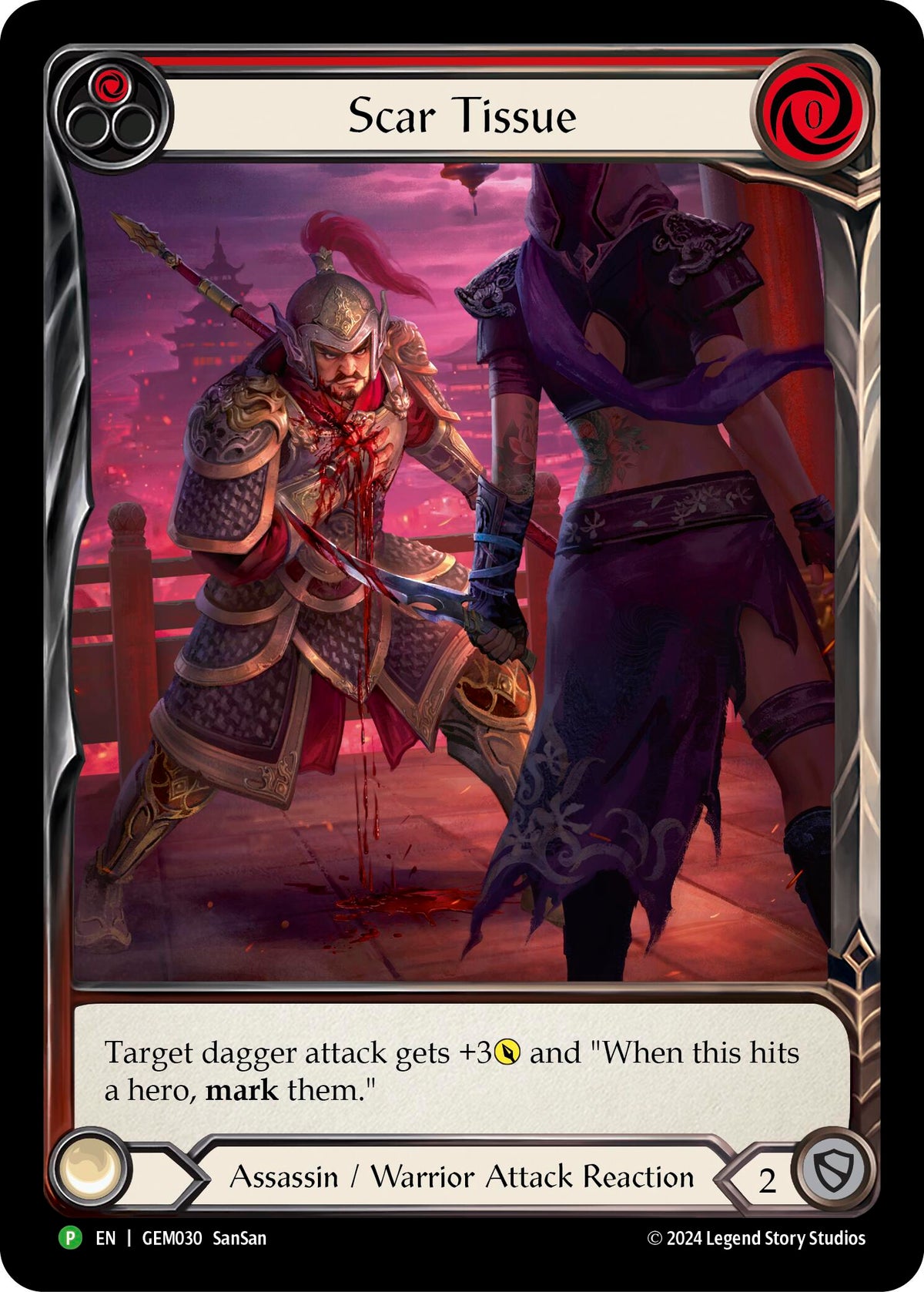 Scar Tissue (Red) [GEM030] (GEM Pack 1) Rainbow Foil