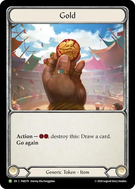 Gold [FAB279] (Promo)  Cold Foil