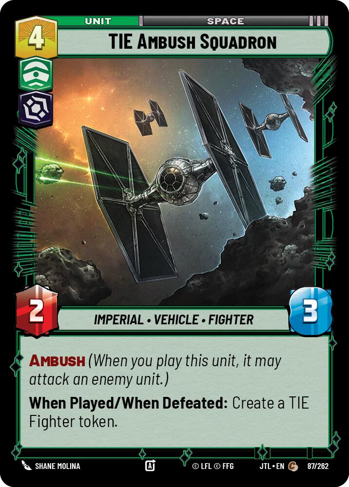 TIE Ambush Squadron (087/262) (087/257) [Jump to Lightspeed]