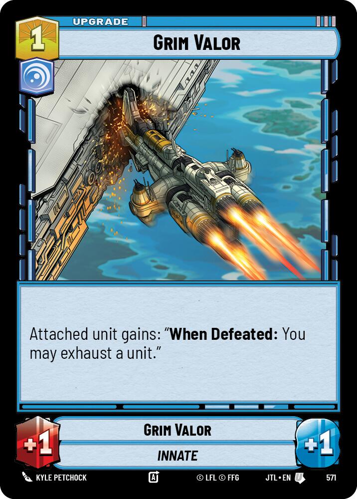 Grim Valor (571) (571) [Jump to Lightspeed]