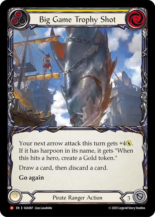 Big Game Trophy Shot [SEA087] (High Seas)  Rainbow Foil