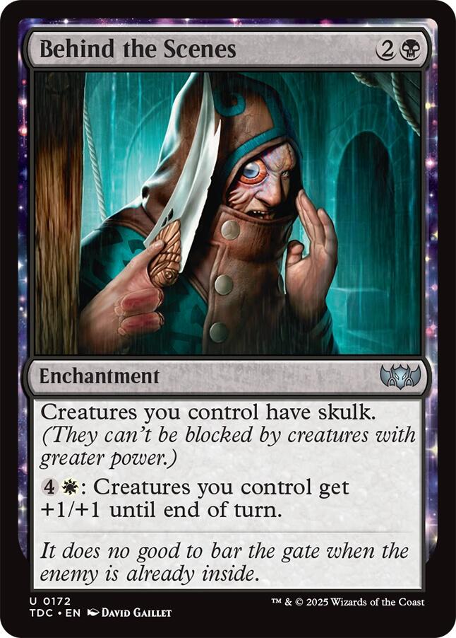 Behind the Scenes [Tarkir: Dragonstorm Commander]