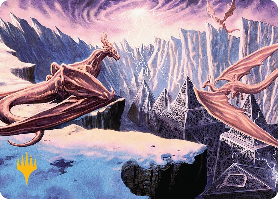 Maelstrom of the Spirit Dragon (42/54) (Gold-Stamped) [Tarkir: Dragonstorm Art Series]