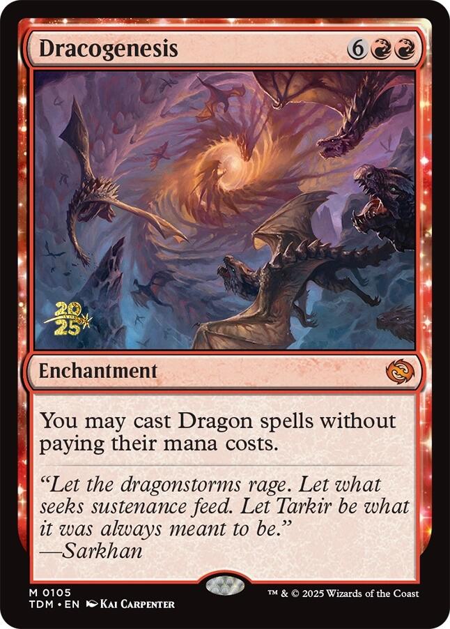 Dracogenesis [Tarkir: Dragonstorm Prerelease Promos]
