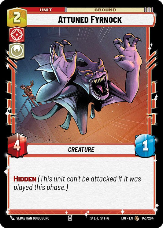 Attuned Fyrnock (143/264) (143/264) [Legends of the Force]