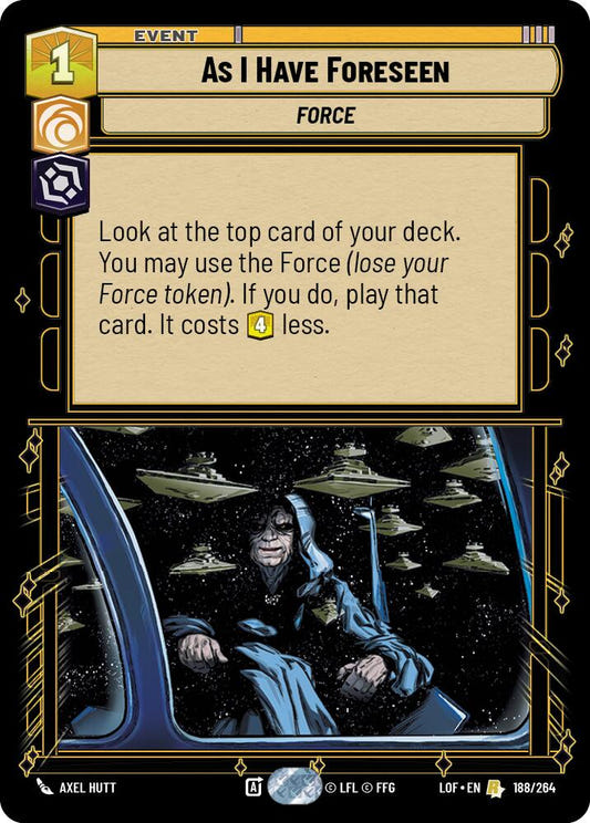 As I Have Foreseen (188/264) (188/264) [Legends of the Force]