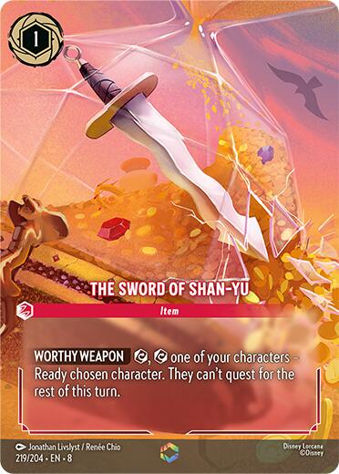 The Sword of Shan Yu (Enchanted) (219/204) [Reign of Jafar]