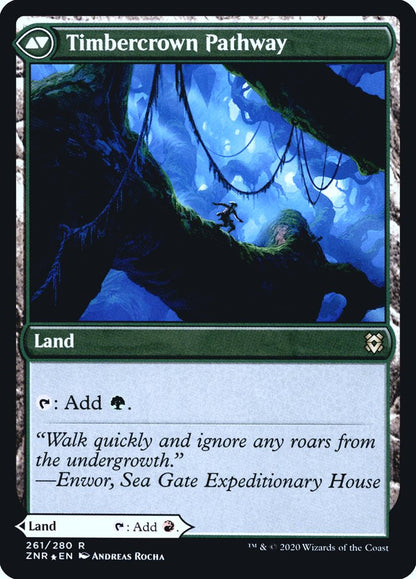 Cragcrown Pathway // Timbercrown Pathway [Zendikari Rising Prerelease Promos]
