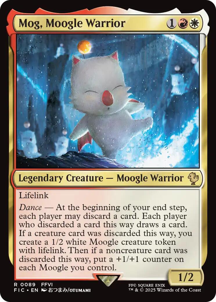 Mog, Moogle Warrior (Surge Foil) [FINAL FANTASY Commander]