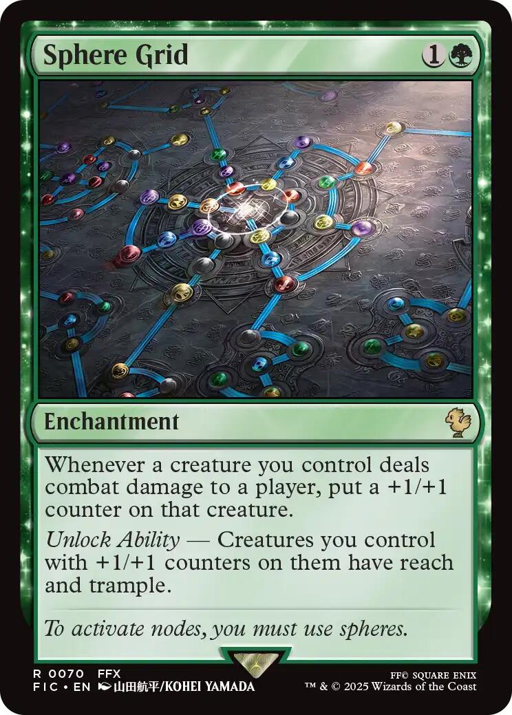 Sphere Grid (Surge Foil) [FINAL FANTASY Commander]