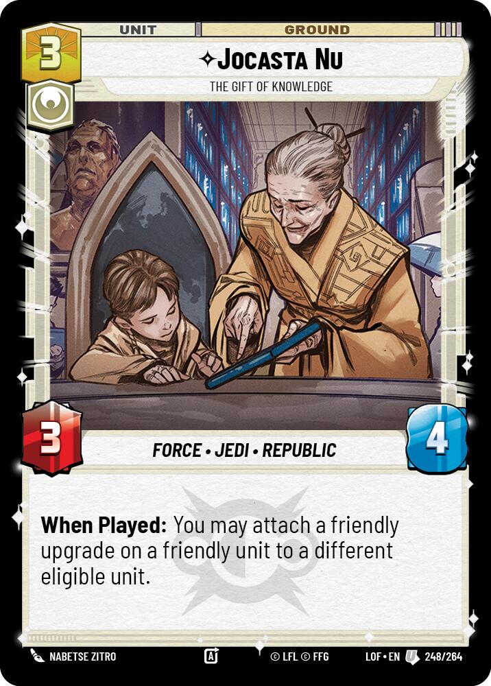 Jocasta Nu - The Gift of Knowledge (248/264) (248/264) [Legends of the Force]