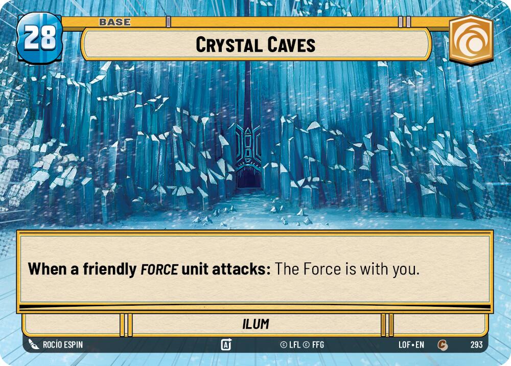 Crystal Caves // Shield (293 // T05) (Hyperspace) (293 // T02) [Legends of the Force]