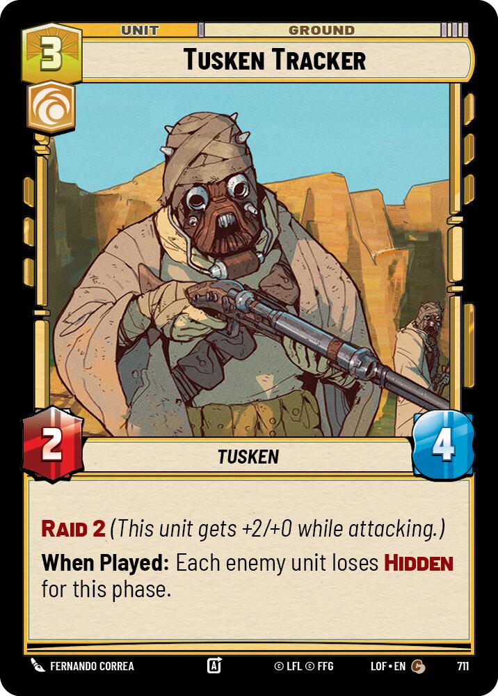 Tusken Tracker (711) (Foil) (711) [Legends of the Force]