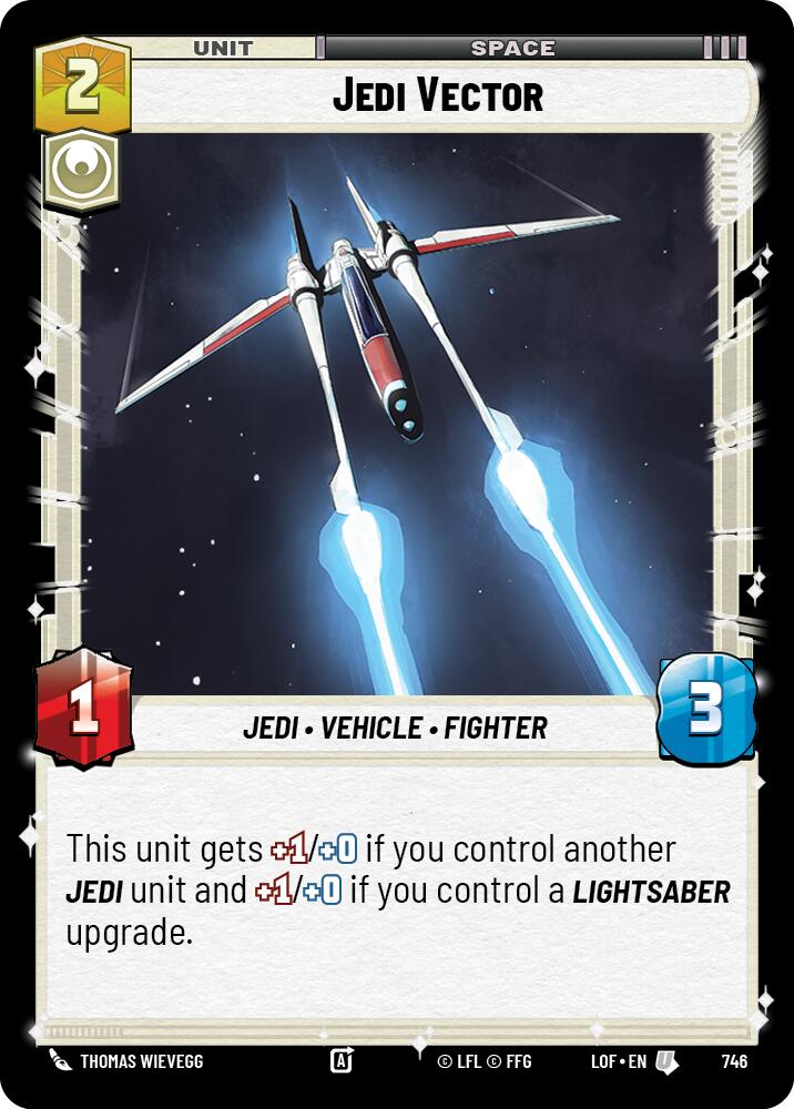 Jedi Vector (746) (Foil) (746) [Legends of the Force]