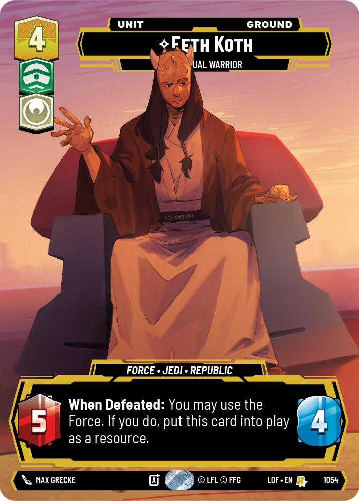 Eeth Koth - Spiritual Warrior (1054) (Prestige) (1054) [Legends of the Force]