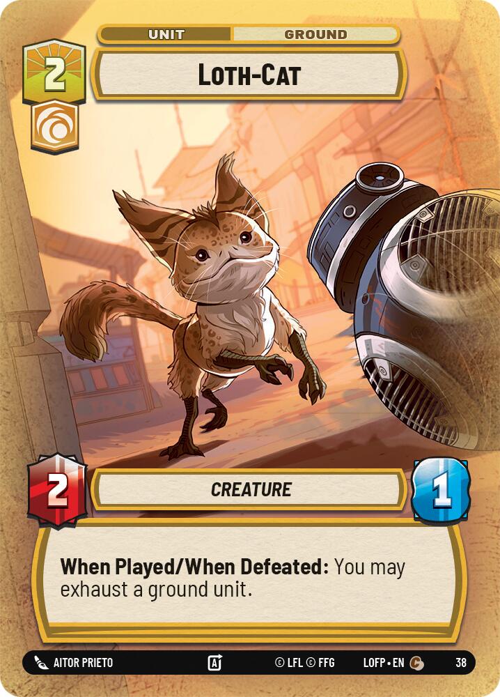 Loth-Cat (38) (38) [Legends of the Force: Weekly Play]