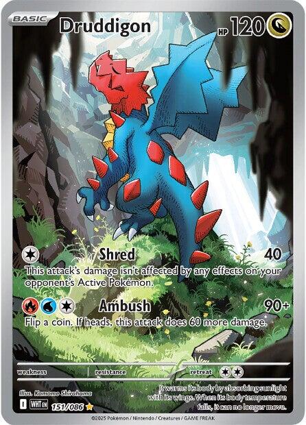 Druddigon (151/086) [Scarlet & Violet: White Flare]