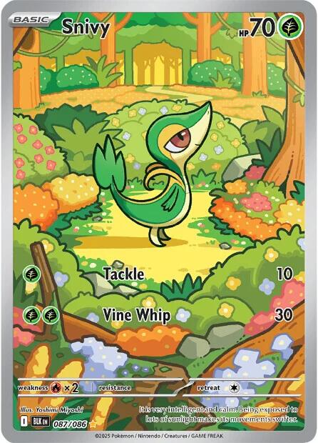 Snivy (087/086) [Scarlet & Violet: Black Bolt]
