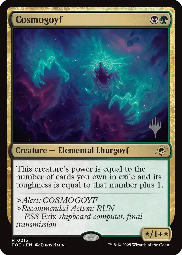 Cosmogoyf (Promo Pack) [Edge of Eternities Promo Pack]