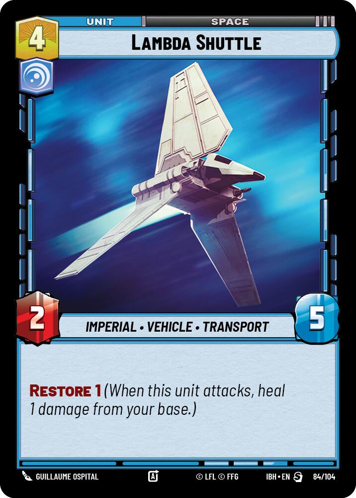 Lambda Shuttle (84/104) (84/104) [Intro Battle: Hoth]