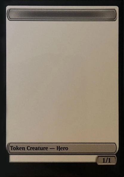 Blank Hero Token [FINAL FANTASY Tokens]