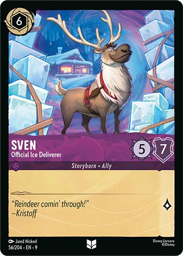 Sven - Official Ice Deliverer (56/204) [Fabled]