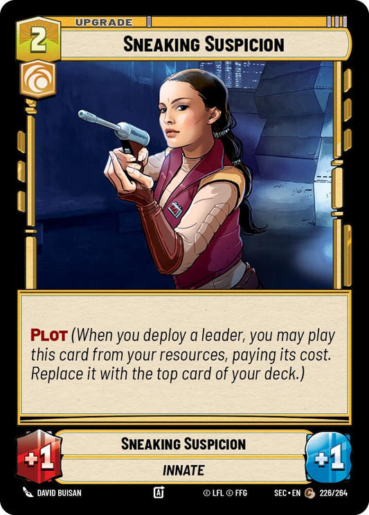 Sneaking Suspicion (226/264) (226/264) [Secrets of Power]
