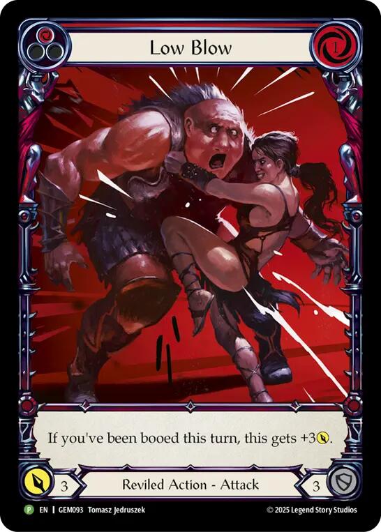 Low Blow [GEM093] (GEM Pack 3)  Rainbow Foil