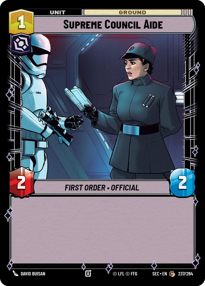 Supreme Council Aide (237/264) (237/264) [Secrets of Power]