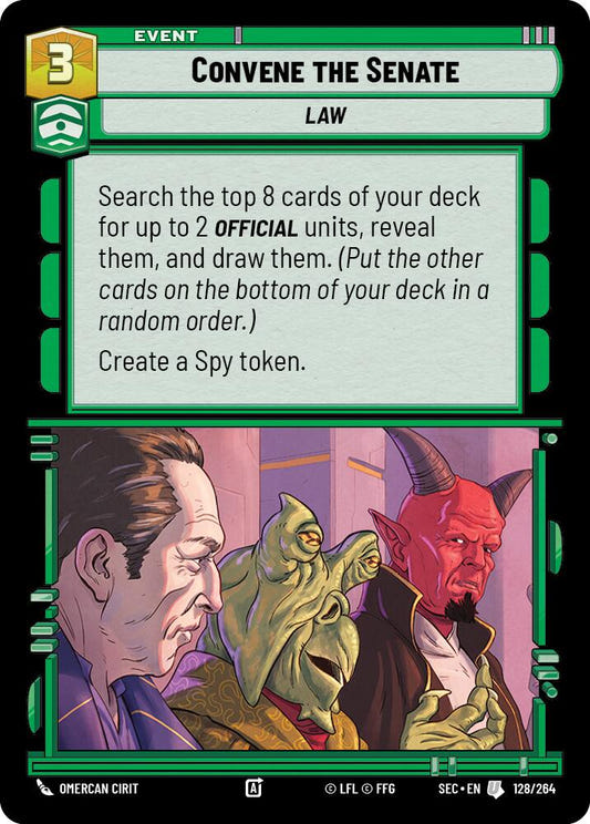 Convene the Senate (128/264) (128/264) [Secrets of Power]
