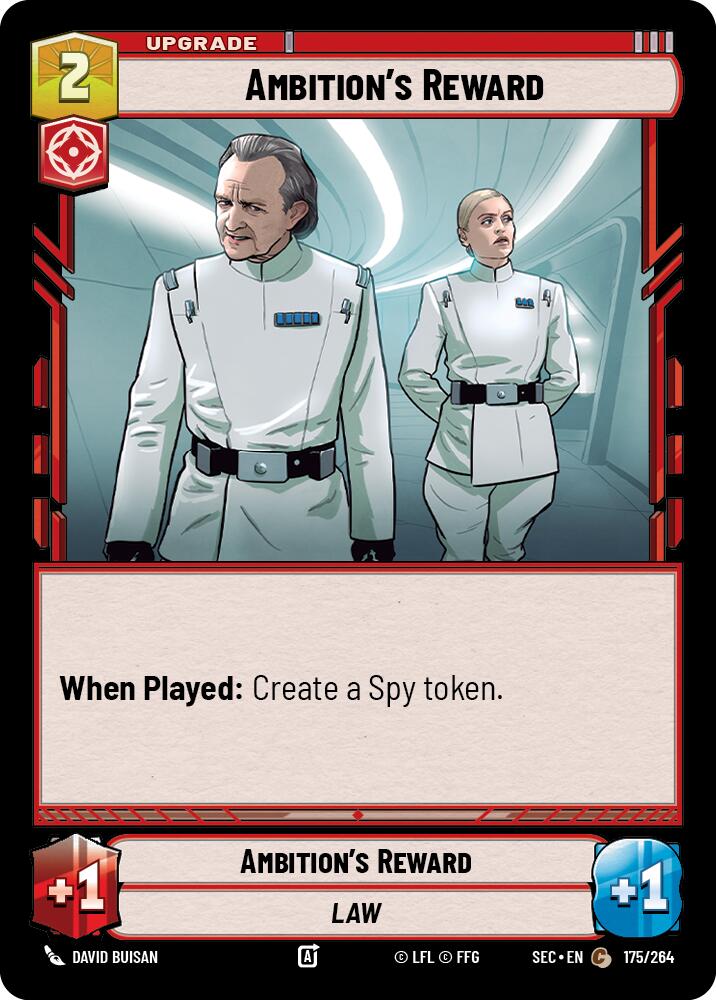 Ambition's Reward (175/264) (175/264) [Secrets of Power]