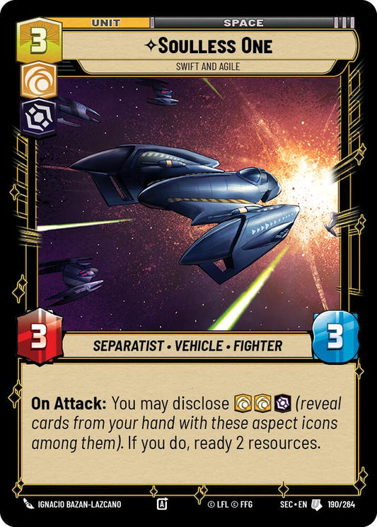 Soulless One (190/264) - Swift and Agile (190/264) [Secrets of Power]
