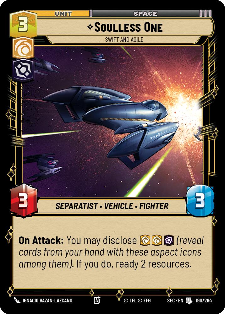 Soulless One (190/264) - Swift and Agile (190/264) [Secrets of Power]