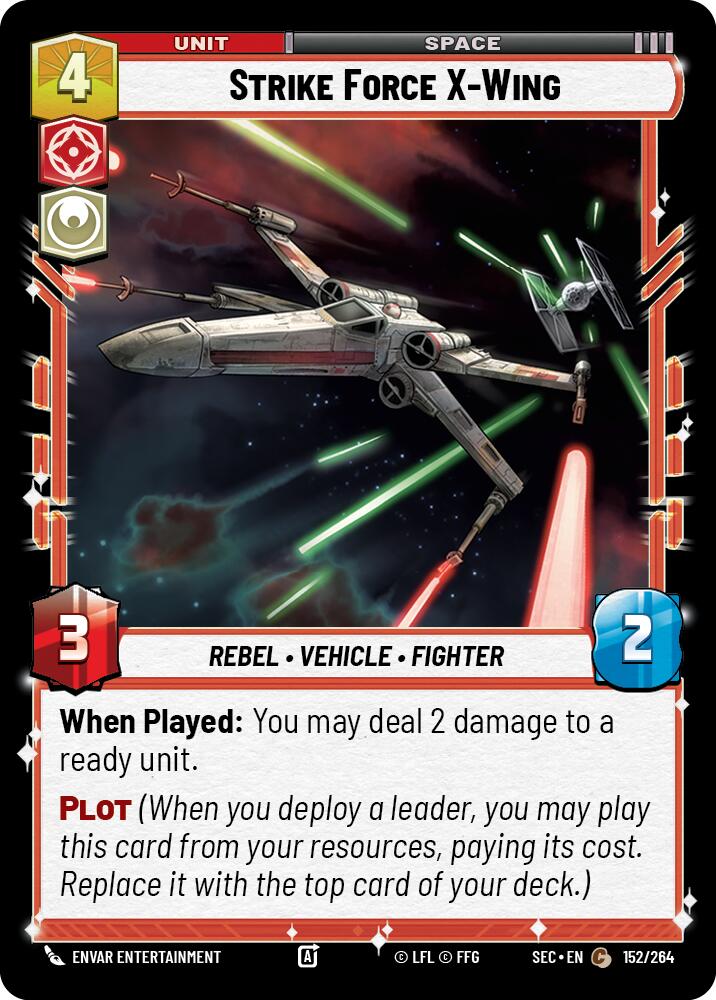 Strike Force X-Wing (152/264) (152/264) [Secrets of Power]