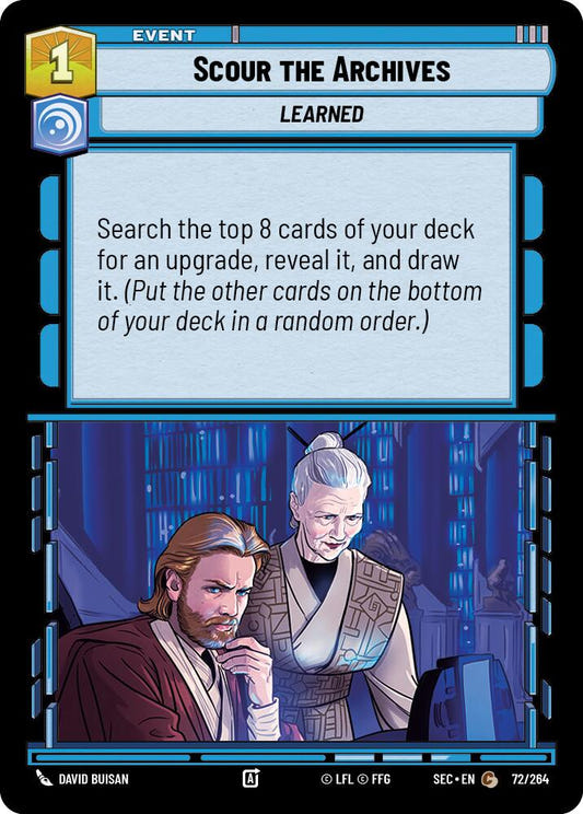 Scour the Archives (72/264) (72/264) [Secrets of Power]