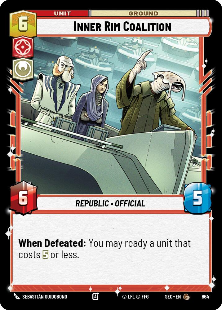 Inner Rim Coalition (664) (Foil) (664) [Secrets of Power]