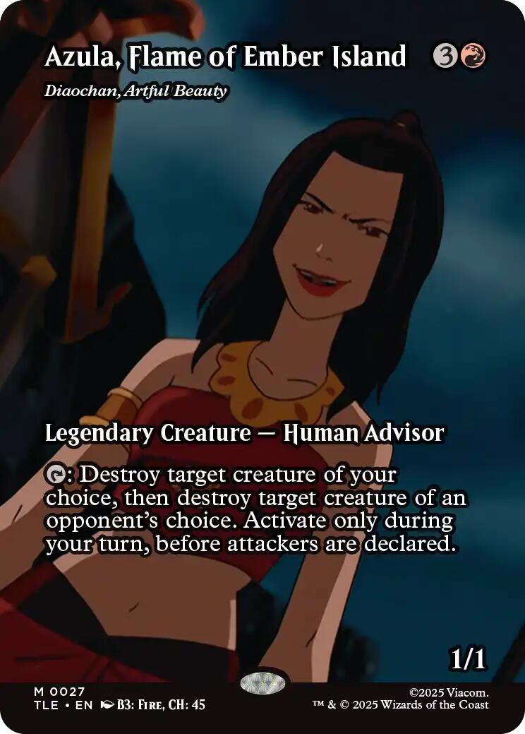 Azula, Flame of Ember Island - Diaochan, Artful Beauty (Borderless) [Avatar: The Last Airbender: Eternal-Legal]