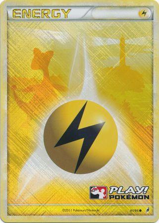 Lightning Energy (91/95) (Play Pokémon Promo) [HeartGold & SoulSilver: Call of Legends]