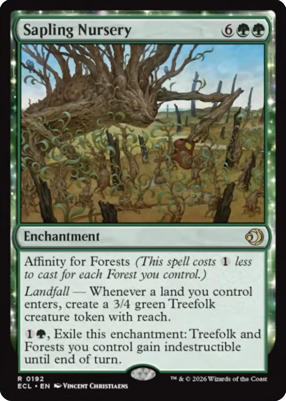 Sapling Nursery [Lorwyn Eclipsed]