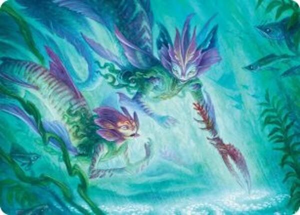 Silvergill Mentor Art Card [Lorwyn Eclipsed Art Series]