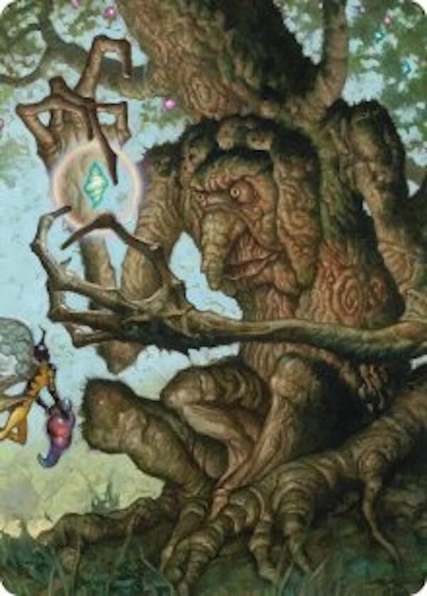 Faeburrow Elder Art Card [Lorwyn Eclipsed Art Series]