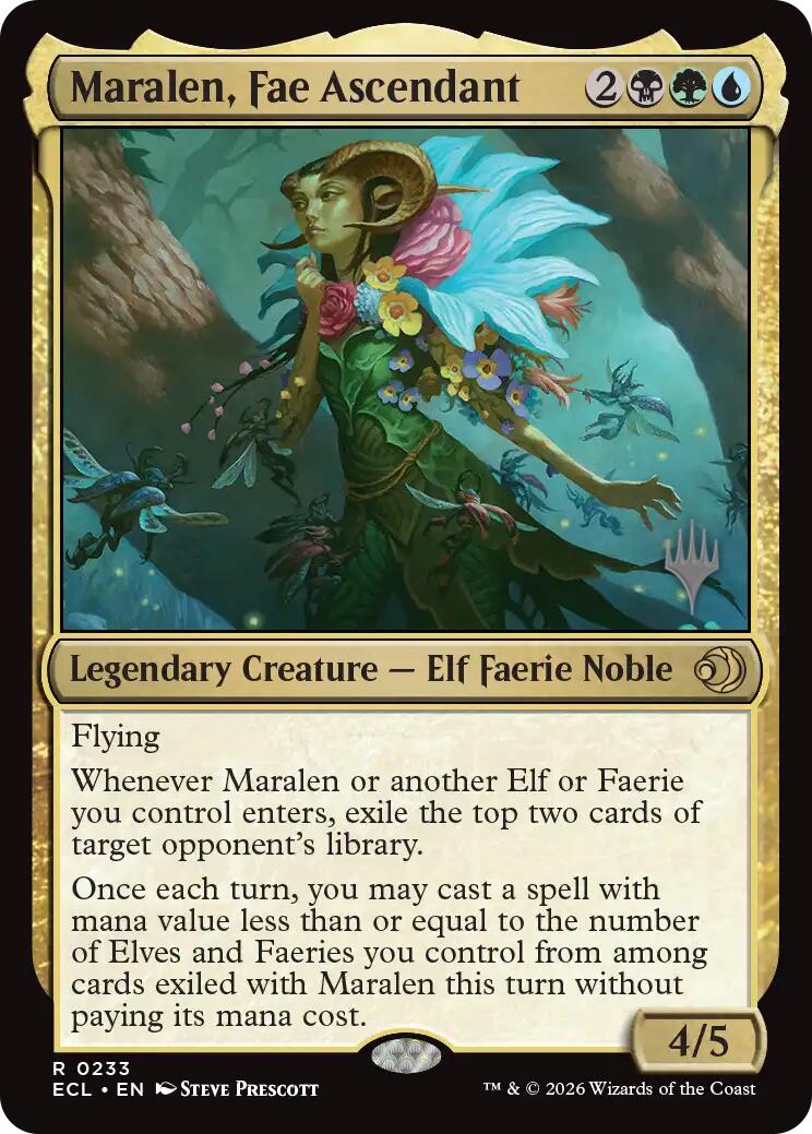 Maralen, Fae Ascendant [Lorwyn Eclipsed Promos]
